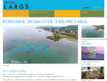 Tablet Screenshot of explorelargs.com